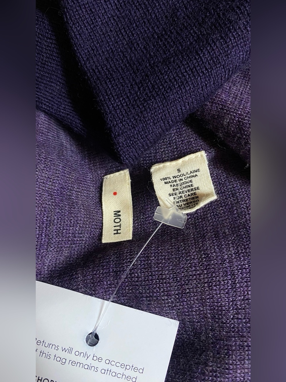 Lafayette 148 $268 New York Purple Heathered Knit Pencil Skirt NWT! - Picture 10 of 12